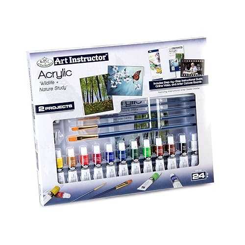 Royal & Langnickel Royal ROYAIS104 Art Instructor Set Pdq Acrylic Art Instructor Set Acrylic