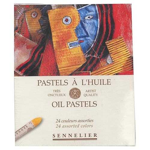 SENNELIER Oil French Pastel for Professional Artists, Introductory Set of 24