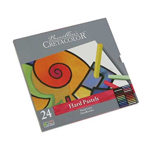 Cretacolor Carr・・ Pastel Set, Set of 24, Multi