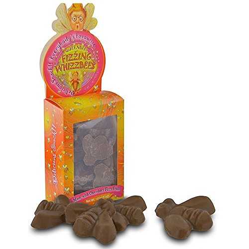 Universal Studios Wizarding World of Harry Potter Park Honeydukes Emporium Queen Bee Fizzing Whizzbies Chocolate Fizzy Fruits Candy 6 Oz