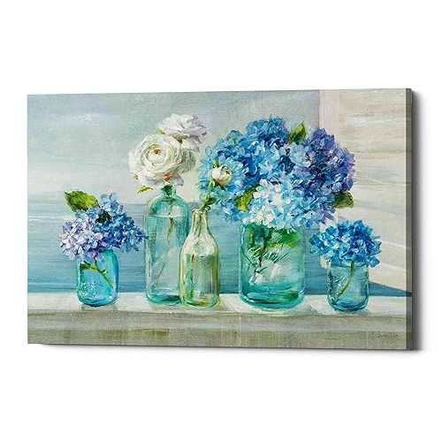 Epic Graffiti 'A Beautiful Day at the Beach' by Danhui Nai, Canvas Wall Art, 26\