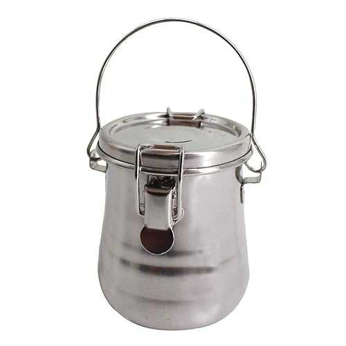 Sherry US Sherry Air Tight Deluxe Brush Washer Artist Stainless Steel Leak-Proof Brush Cleaner (Medium)
