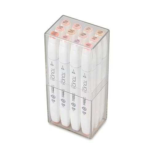 ShinHan Touch Twin Brush Set of 12 Skin Tone Colors