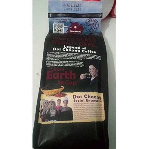 プレミアムドイチャンコーヒー 丸ごと豆 250g Coffee Tea & More PREMIUM DOI CHANG COFFEE whole beans 250 g.