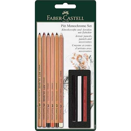 Faber-Castell PITT MONOCHROME SET BLISTER CARDED 9,683円
