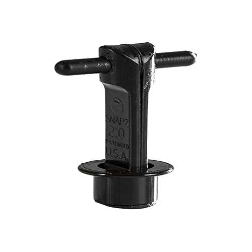 Big Rock Snapz 2.0 Acoustic Guitar Bridge Pin Puller for 6 and 12 String Guitars