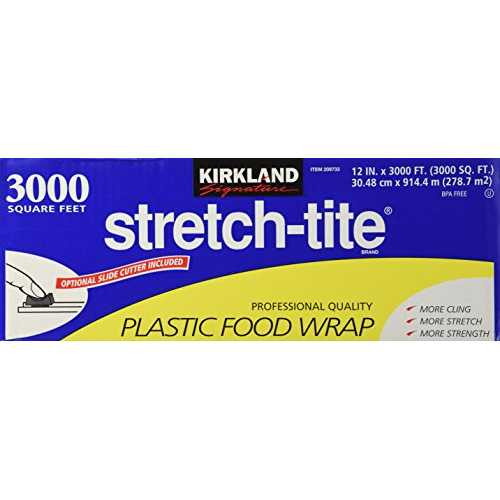 ストレッチタイト 3000 平方フィート KIRKLAND Stretch-tite 3000 sq. ft