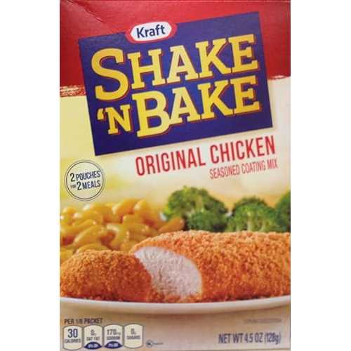 シェイク アンド ベイク オリジナルチキン シーズニング コーティング ミックス 4.5オンス (4) Kraft Shake 'n Bake ORIGINAL CHICKEN Seasoned Coating Mix 4.5oz (4)