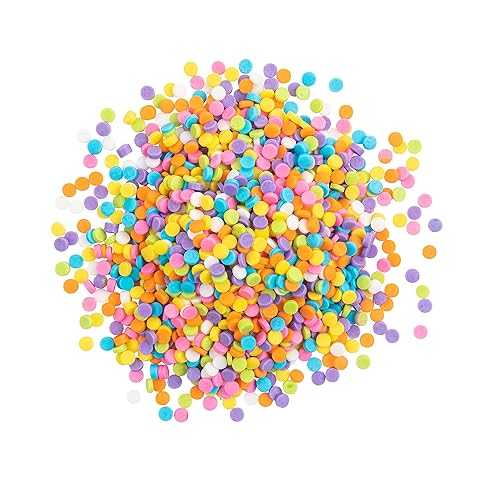 Pastel Quin Sprinkles, OliveNation Pastel Candy Quins, Multicolor Edible Confetti Topping & Decoration - 2 pounds