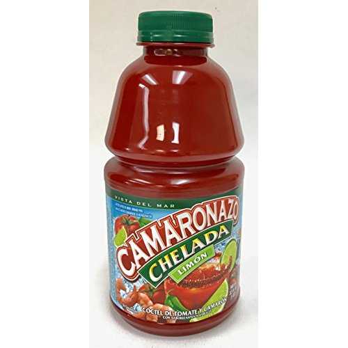 CAMARONAZO CHELADA LIME JUICE COCKTAIL 32 OZ