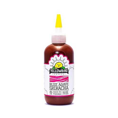 イエローバード ブルーアガベ シラチャソース 9オンス (3個パック) BUTO Yellowbird Blue Agave Sriracha Sauce 9 oz (Pack of 3)