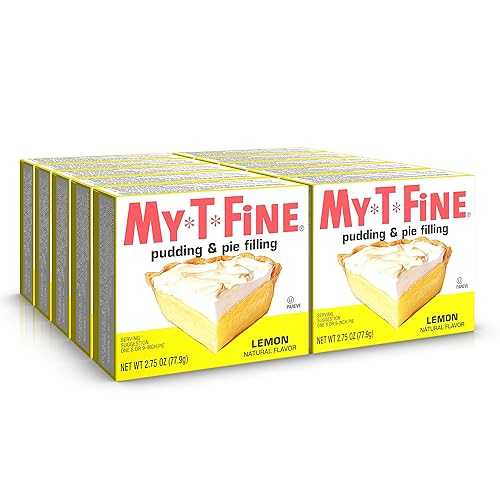 My-T-Fine My T Fine Pudding, Lemon, 2.75 Ounce (Pack of 12)