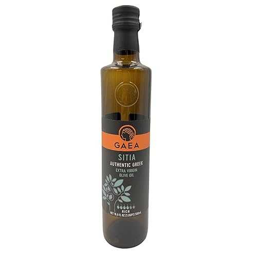 Gaea North America Oil オリーブ エクストラ バージン Dop Sitia、0.56 ポンド Gaea Sitia Extra Virgin Olive Oil, Rich, 16.9 fl oz (500 ml)