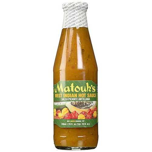 マトゥークの西インド料理ホットソース、26オンス Matouk's West Indian Hot Sauce, 26 Ounce