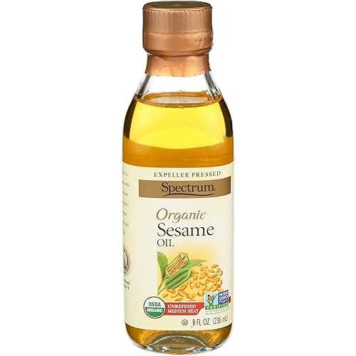 Spectrum Naturals オイル未精製セサミ、8 オンス Spectrum Naturals Oil Sesame Unrefined, 8 oz