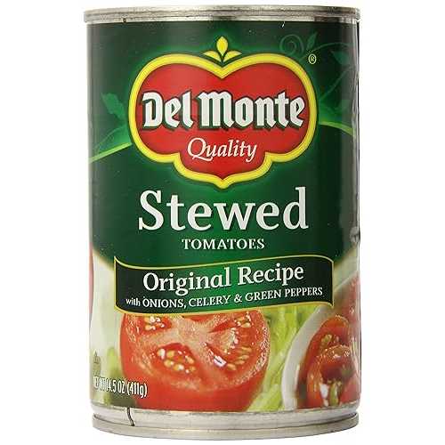 デルモンテ オリジナルレシピのトマト煮込み、14.5 オンス、6 個 Del Monte Original Recipe Stewed Tomatoes, 14.5 Oz, 6 Count