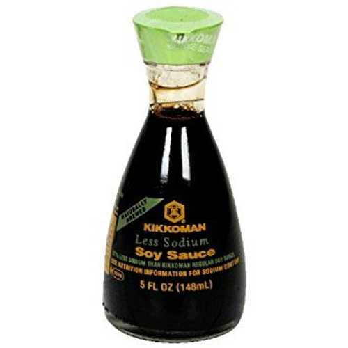 減塩しょうゆ 5オンス (6本入) Kikkoman Less Sodium Soy Sauce 5 Ounces (Case of 6) 8,668円