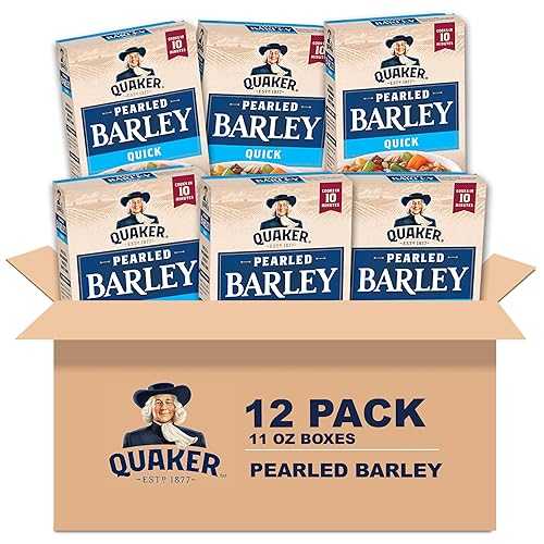 クエーカークイックバーレー、11オンス（12個パック） Quaker Quick Barley, 11 Ounce (Pack of 12)