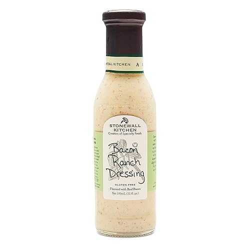 Stonewall Kitchen ベーコンランチドレッシング 11オンス Stonewall Kitchen Bacon Ranch Dressing, 11 Ounce