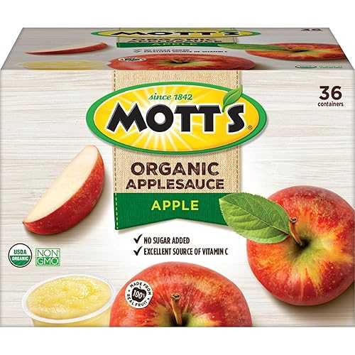 モッツ オーガニック アップルソース、3.9 オンス カップ、36 個 Mott's Organic Applesauce, 3.9 oz cups, 36 count