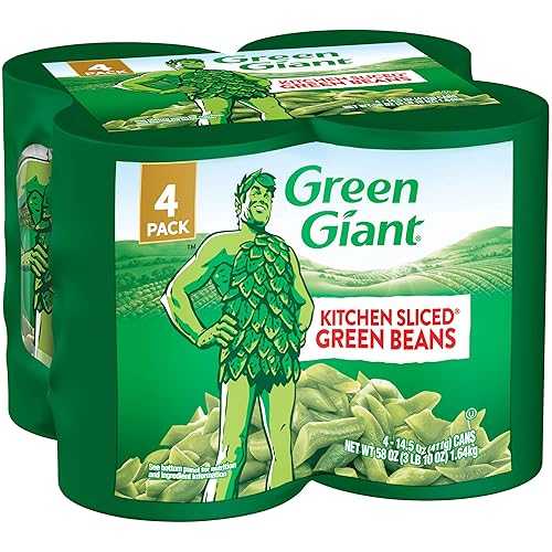 Green Giant Kitchen スライスインゲン、14.5 オンス缶 4 パック Green Giant Kitchen Sliced Green Beans, 4 Pack of 14.5 Ounce Cans