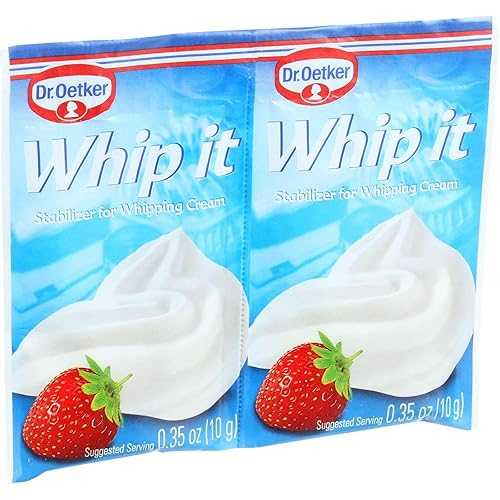 Dr. Oetker ホイップイット、0.35 オンスパッケージ (30 個パック) Dr. Oetker Whip it, 0.7-Ounce (Pack of 30)