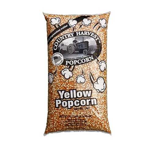 パラゴン バルクバッグ イエロー ポップコーン (12.5 ポンド) Paragon Bulk Bag Yellow PopCorn (12.5-Pounds), Brown, (1022)