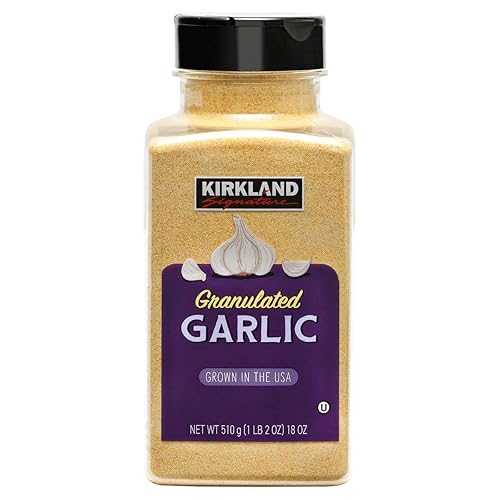 カークランド シグネチャー カリフォルニア粒状ニンニク、18 オンス Kirkland Signature California granulated garlic, 18 oz
