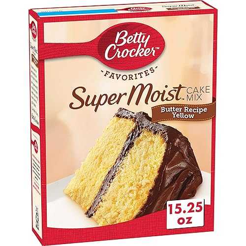 Betty Crocker スーパーモイストバターレシピ イエローケーキミックス、6カラット、15.25オンス Betty Crocker Super Moist Butter Recipe Yellow Cake Mix, 6 ct, 15.25 oz 8,563円