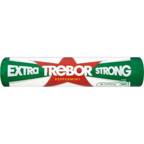 Trebor エクストラ ストロング ミント XXX (12 パック) Trebor Extra Strong Mints XXX (12 Pack)