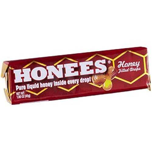 Ambrosoli Honeyes はちみつ入りキャンディドロップス 24 個 The Nutty Fruit House Ambrosoli Honees Honey Filled Candy Drops 24 Count|Glomarket