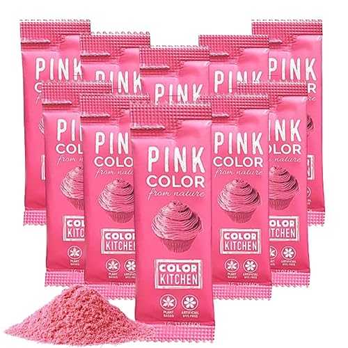 Color Kitchen Plant-Based Pink Food Coloring Powders, Natural Colors, No Artificial Dyes, Gluten Free, Kosher, Vegan (Pack of 10) 7,150円