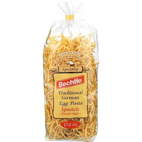 Bechtle エッグシュペッツレ、ファーマースタイル - 17.6オンス (2個パック) Bechtle Egg Spaetzle, Farmer Style - 17.6oz (Pack of 2)