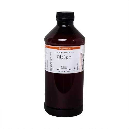 ロアン ケーキ バッター SS フレーバー、16 オンスボトル LorAnn Oils LorAnn Cake Batter SS Flavor, 16 ounce bottle