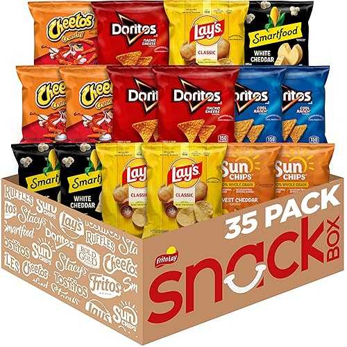フリトレー スナック バラエティパック 35、クラシック ミックス、1 個 Frito Lay Frito-Lay Classic Mix Variety Pack, (Pack of 35)