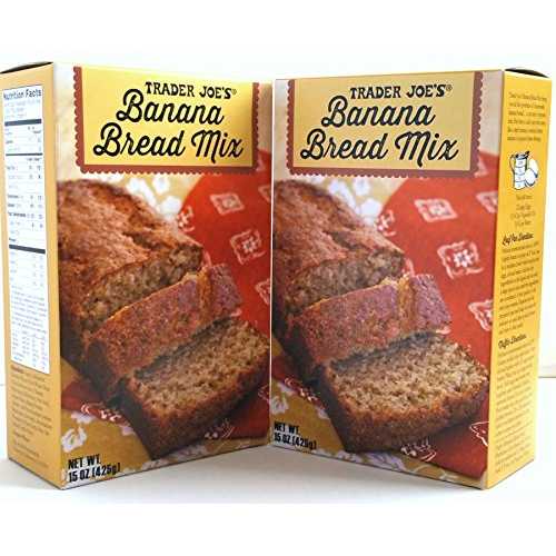 15オンス（2個パック）、Trader Joe's - バナナブレッドミックス - 正味重量。15 オンス (425g) - 2 箱 Trader Joe's - Banana Bread Mix - Net Wt. 15 Oz (425g) - 2 Boxes