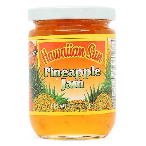 ハワイアンサン ゼリー&ジャム 10オンス瓶 (パイナップルジャム) Hawaiian Sun Jelly and Jam 10 oz jar (Pineapple Jam)