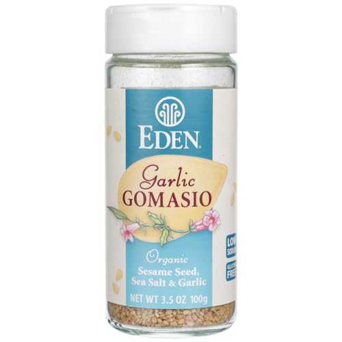 Eden Foods Organic Garlic Gomasio - Sesame Salt, 3.5 Ounce - 6 per case6