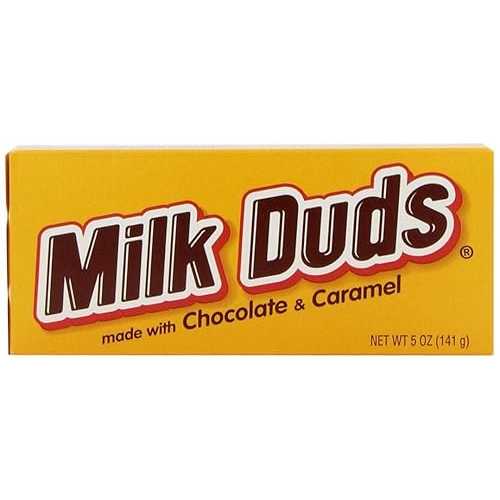ミルクダッズキャンディ、5オンス箱（4個パック） Milk Duds Candy, 5-Ounce Boxes (Pack of 4)