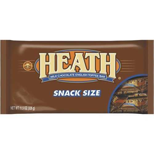 ヒース ミルク チョコレート イングリッシュ トフィー バー スナック サイズ キャンディー、11.5 オンス (4 個パック) Heath Milk Chocolate English Toffee Bar Snack Size Candy, 11.5 oz (Pack of 4) 15,660円