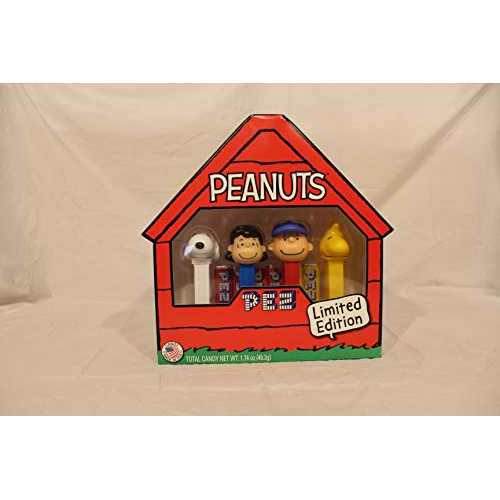 ピーナッツ - Pez 限定版ギフトセット (スヌーピー、ウッドストック、チャーリー ブラウン & ルーシー) PEZ Peanuts Limited Edition Gift Set (Snoopy, Woodstock, Charlie Brown & Lucy)