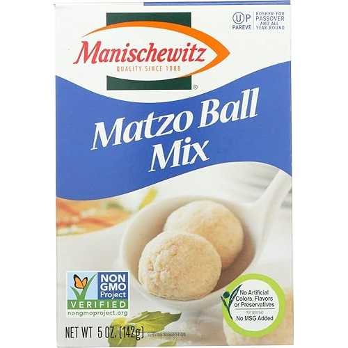 Manischewitz Matzo Ball Mix, 5-ounce boxes., (Pack of 3) by Manischewitz