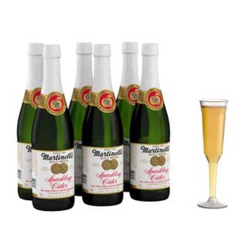Martinelli's 25.4 オンス スパークリング サイダー (6 パック) Martinelli's Martinelli Juice Sprklng Cider 16,969円