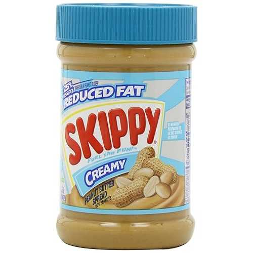 SKIPPY 低脂肪クリーミーピーナッツバタースプレッド、16.3オンス (6個合わせ) SKIPPY Reduced Fat Creamy Peanut Butter Spread, 16.3 Ounce (6 Combined)|Glomarket