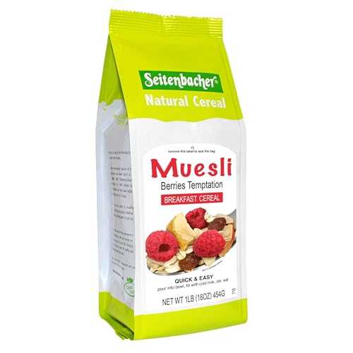 Seitenbacher ミューズリー #2 ベリーの誘惑、16 オンス (6 パック) Seitenbacher Muesli #2 Berries Temptation, 16 Ounce (6-Pack)