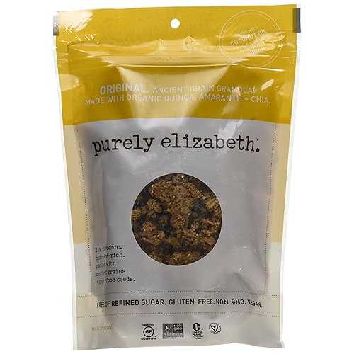 ピュアリーエリザベス エンシェント グレイン グラノーラ シリアル オリジナル、12 オンス (6 個パック) purely elizabeth. Purely elizabeth Ancient Grain Granola Cereal Original, 12 Ounce (Pack of 6)｜Glomarket 14,835円