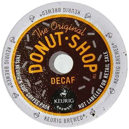 The Original Donut Shop デカフェ、シングルサーブ キューリグ K カップ ポッド、ミディアム ロースト コーヒー、88 個 The Original Donut Shop Decaf, Single-Serve Keurig K-Cup Pods, Medium Roast Coffee, 88 Count