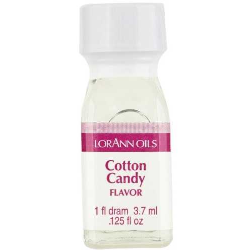 LorAnn Oils LorAnn Cotton Candy SS Flavor, 1 dram bottle (.0125 fl oz - 3.7ml - 1 teaspoon) - 12 Pack