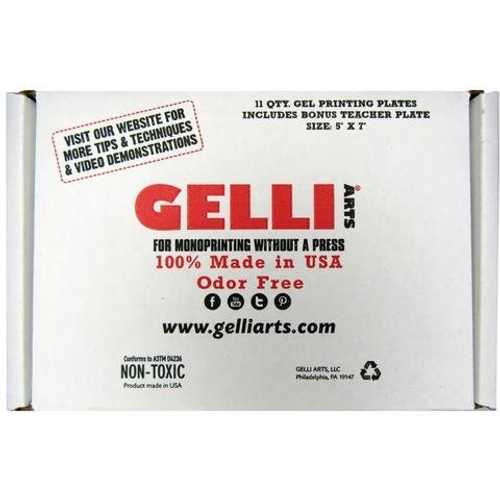 Gelli Arts Gel Printing Plates - 5\