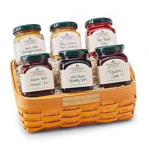 Stonewall Kitchen Stonewall Sampler Gift Basket (6 Piece)画像
